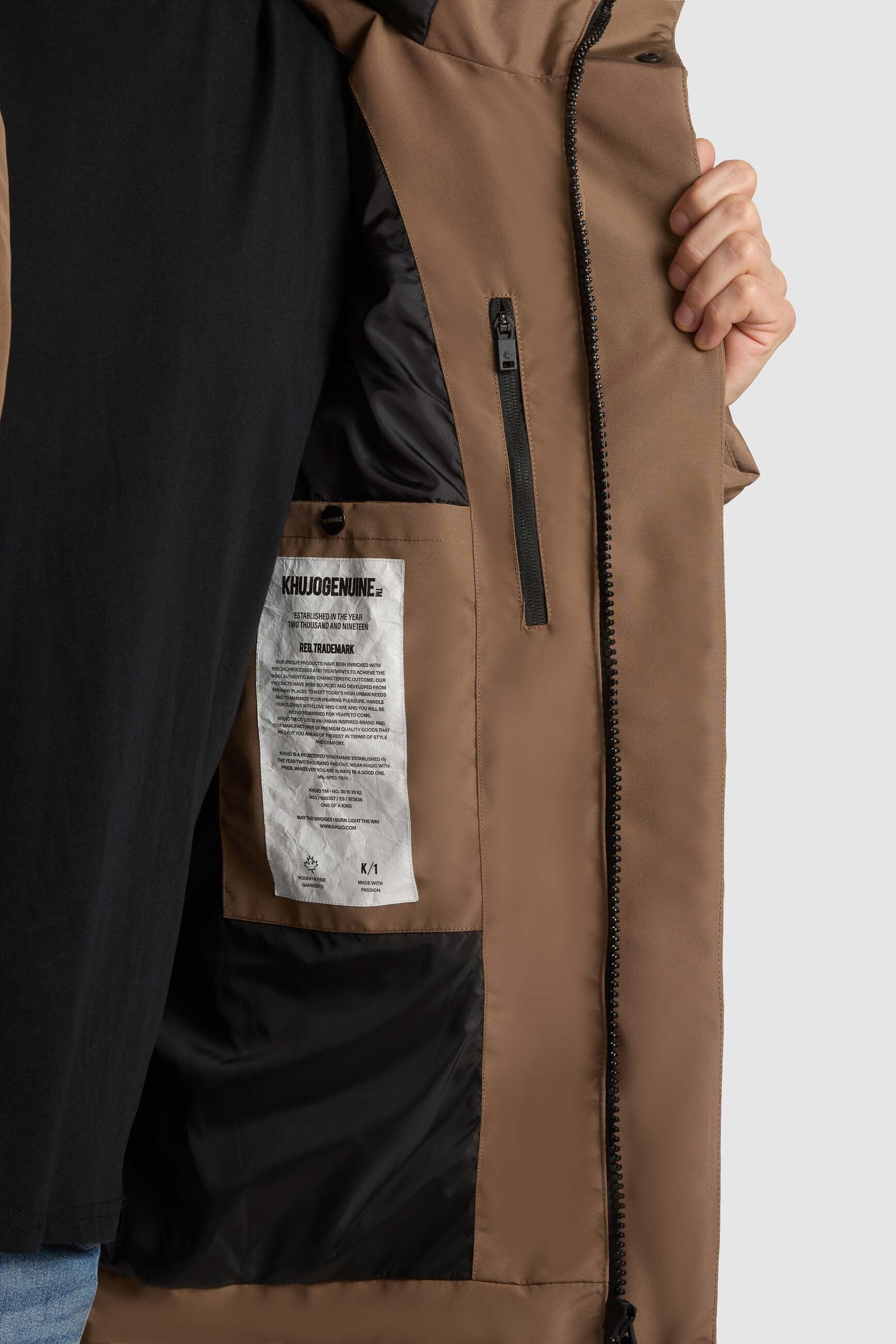 khujo-jacke-kanf2-rust-brown-steppjacke image 8