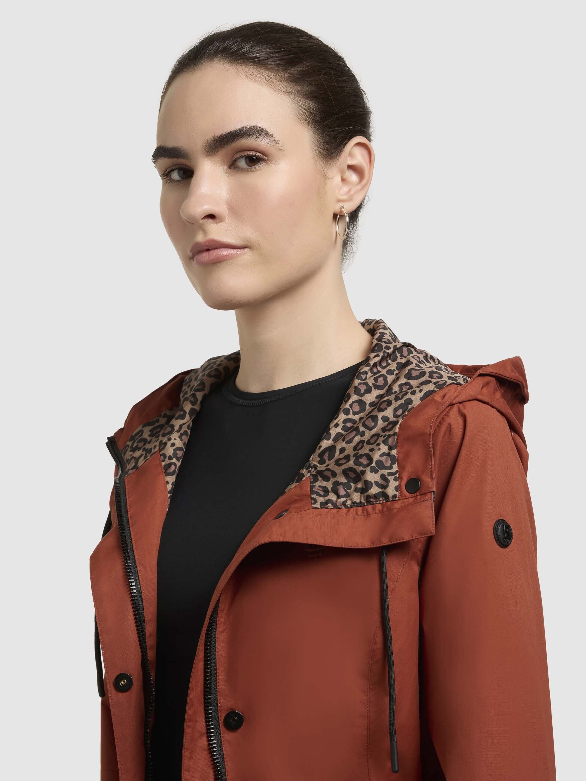 khujo-jacke-mosti-rotbraun-sommerjacke-trenchparka-damen-mit-g-rtel image 8