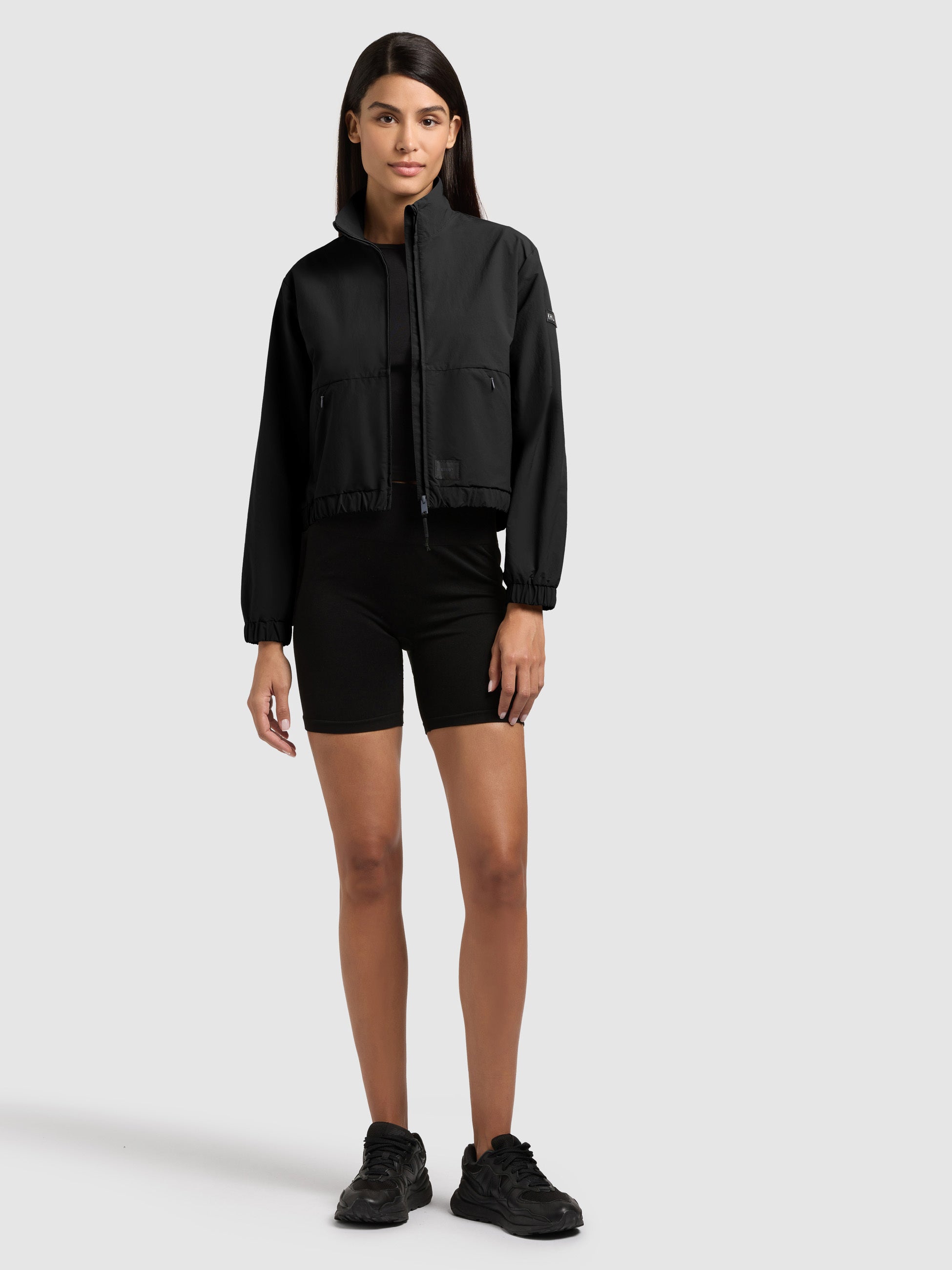 khujo-jacke-leitzi-with-bag-black-damen-blouson-mit-tasche image 2