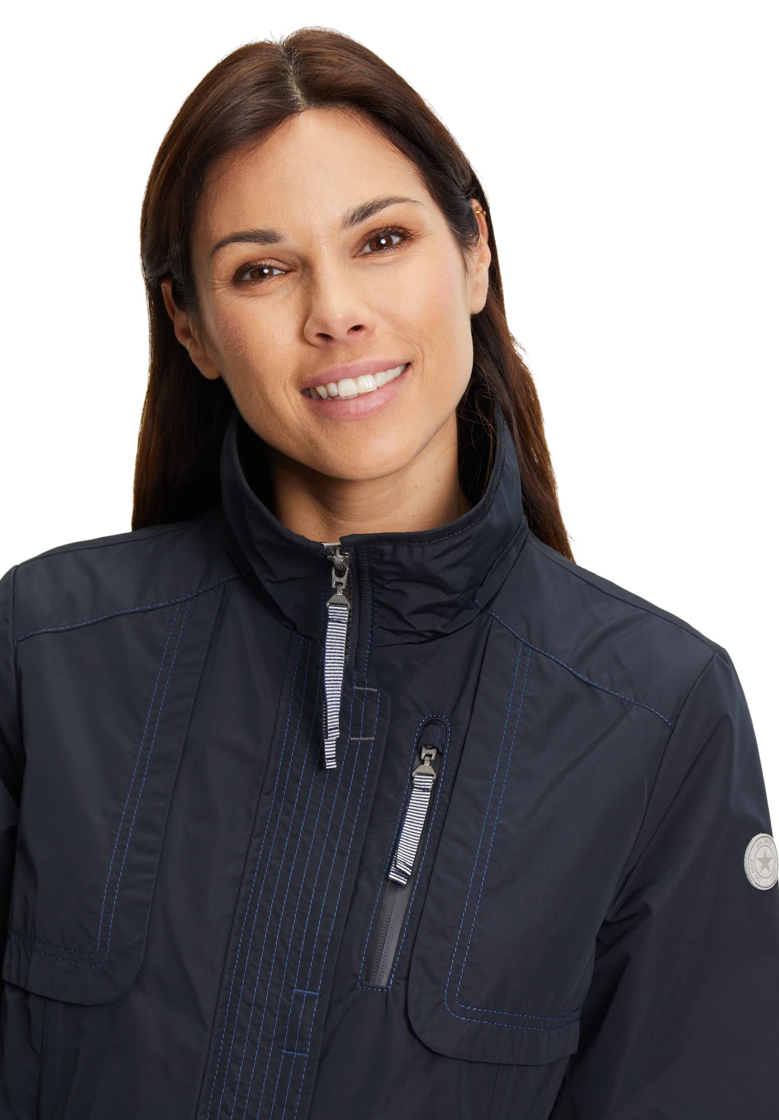 gil-bret-damen-sommerjacke-mit-nieten-und-kontraststepperei image 5