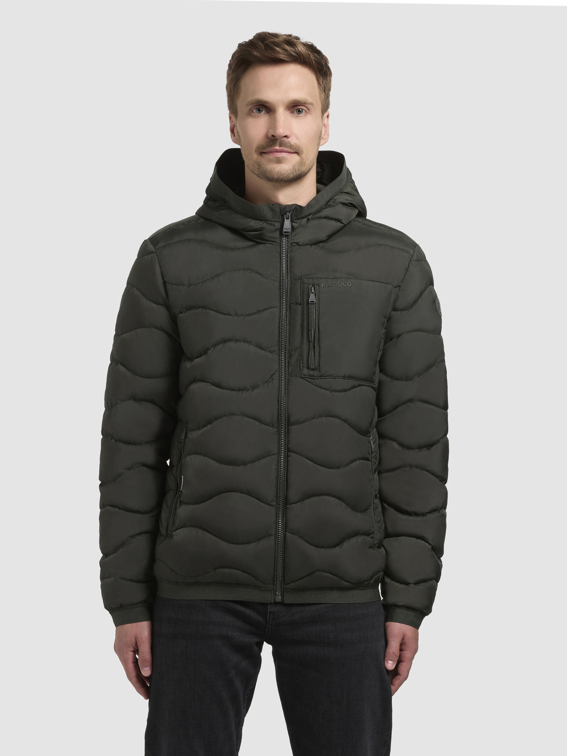 khujo-jacke-omer-dunkelgr-n-steppjacke-wellenstepp image 4
