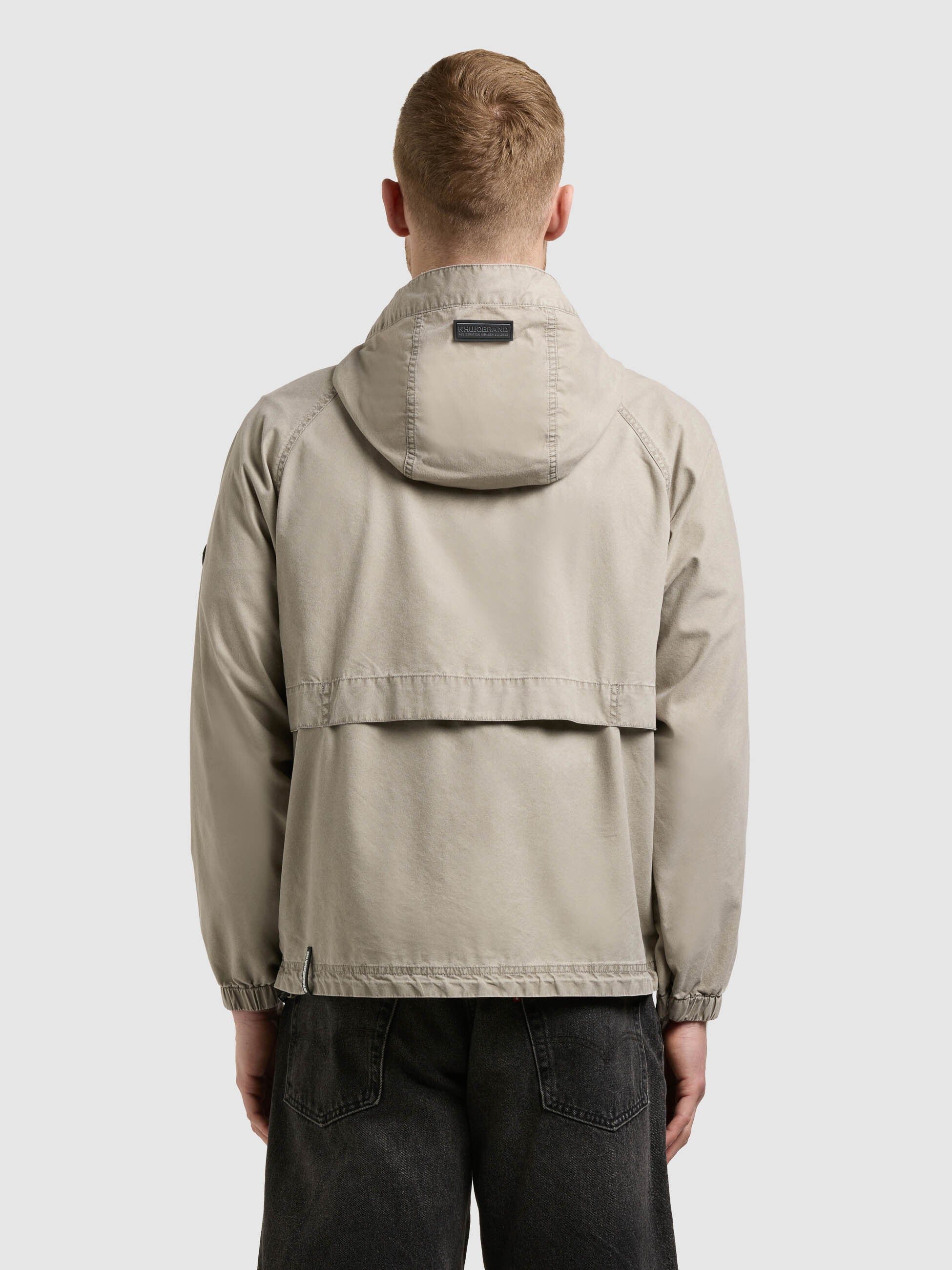 khujo-jacke-weru-light-grey-kapuzenjacke-blouson-aus-baumwollmix image 3