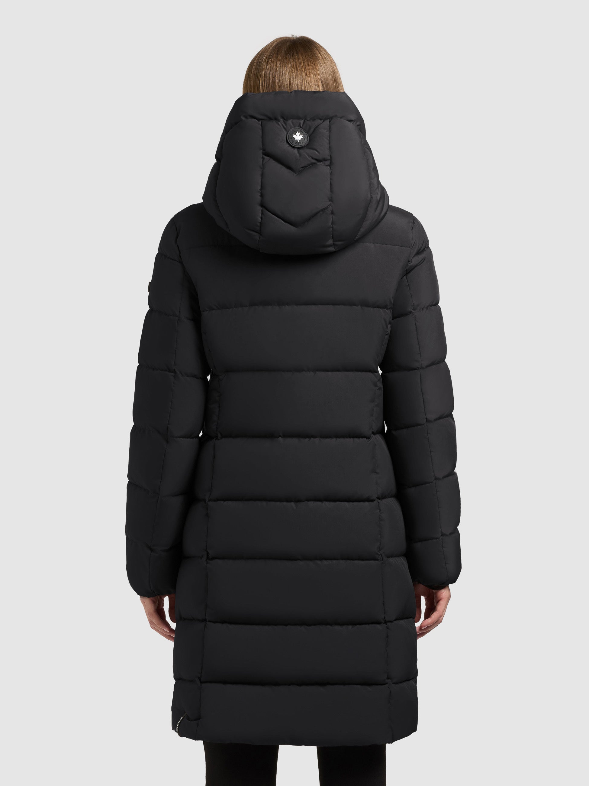khujo-mantel-arlene-black-kniefreier-steppmantel-slim-fit-damen image 3