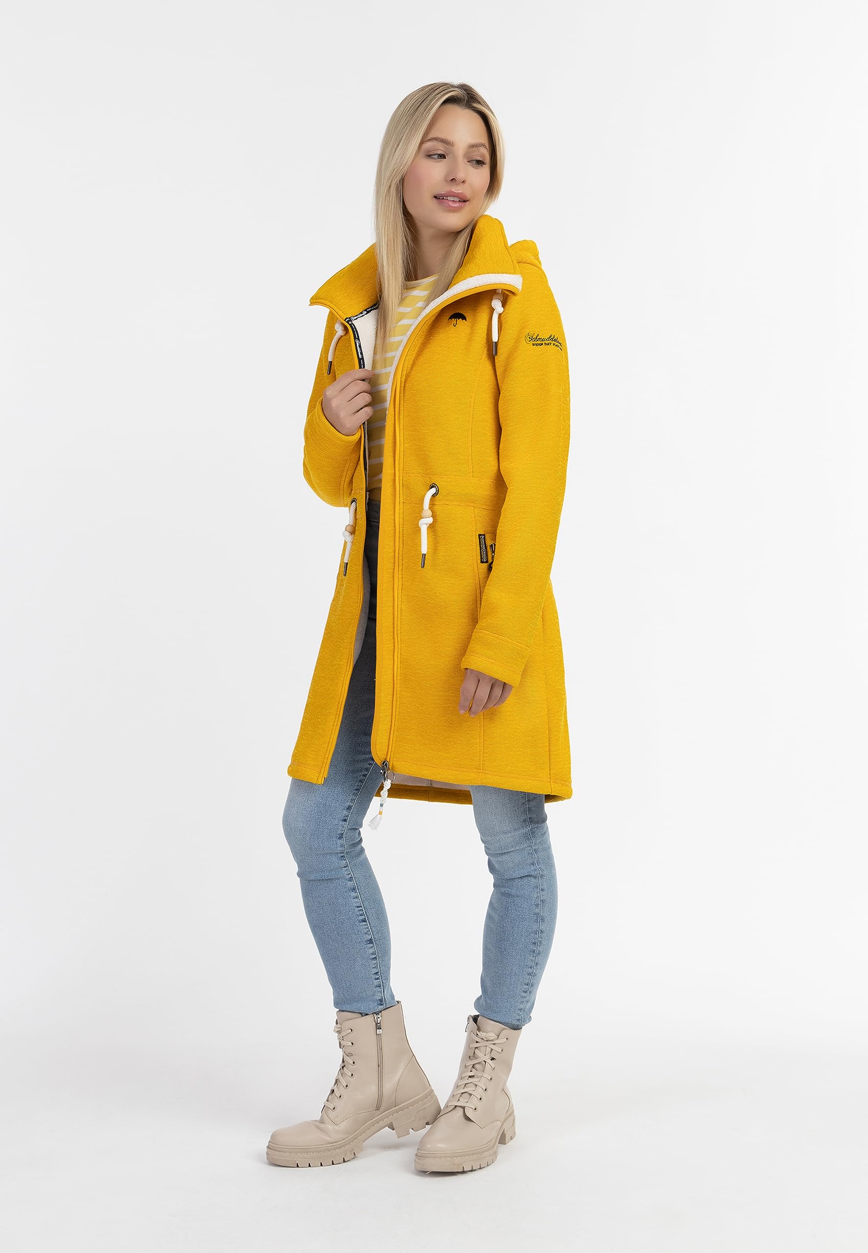 schmuddelwedda-damen-strickfleecejacke-mit-teddyfell image 4