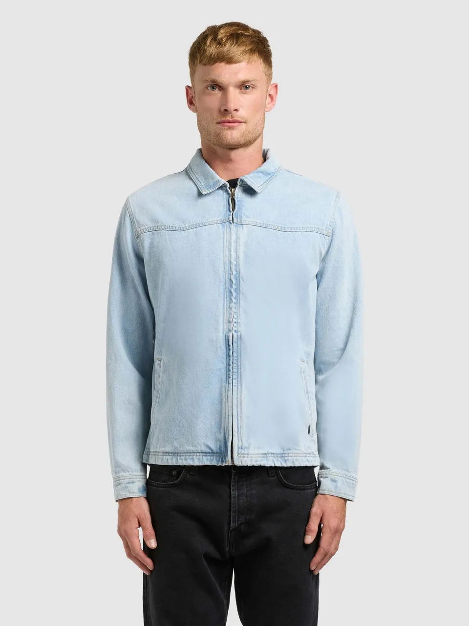 khujo-jacke-reilly-light-blue-jeansjacke-regular-fit image 1
