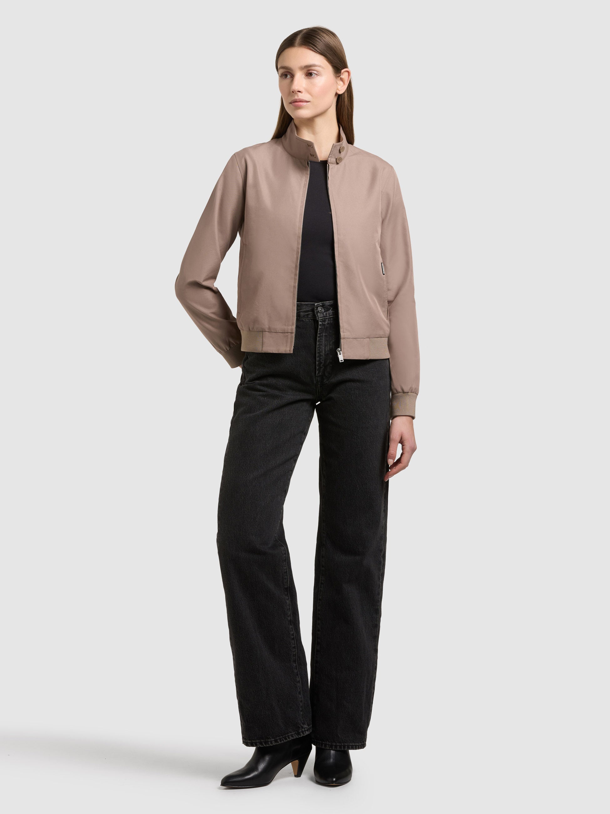 khujo-liesel-jacke-latte-brown-damen-blouson-sommerjacke-clean-design image 6
