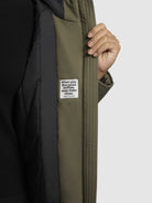 khujo-coat-semie2-light-olive-damen-kurzmantel image 8