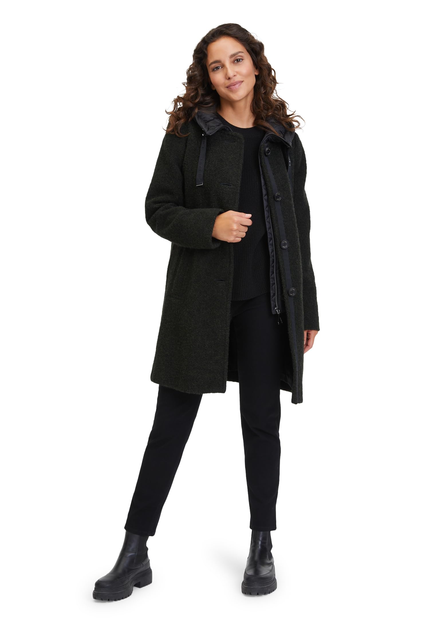 gil-bret-wanda-damen-wollmantel-dark-green-melange-gr-42 image 5