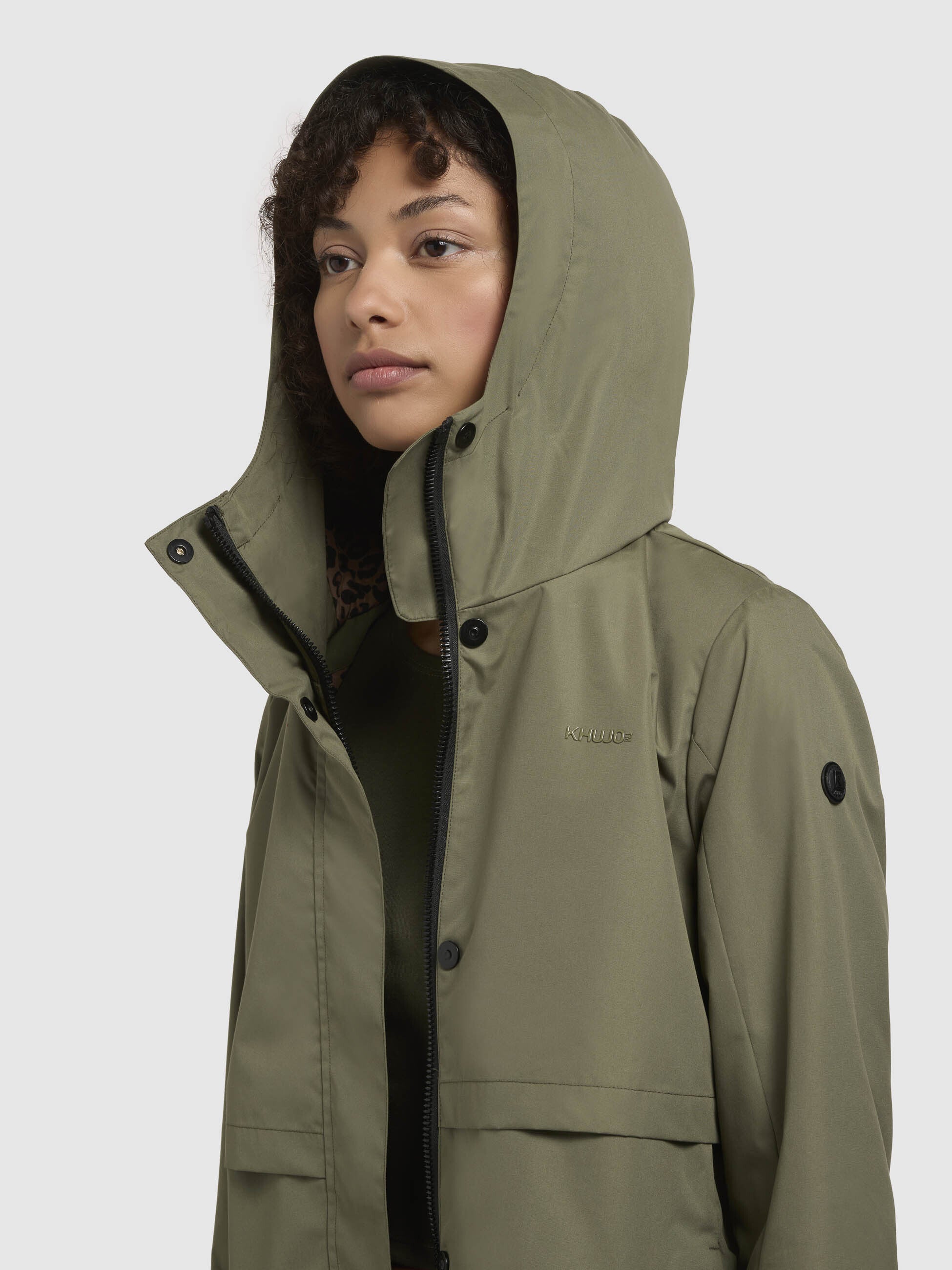khujo-mantel-talvi-helloliv-damen-kurzmantel-slim-fit-mit-kapuze image 7