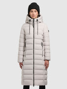 khujo-mantel-simmie-hellgrau-damen-steppmantel-regular-fit-knielang image 4
