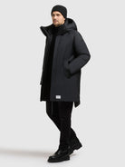 khujo-coat-kenji-obrage-gray-parka-mit-verl-ngertem-r-cken image 6
