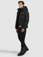 khujo-bela-matt-damen-winterjacke-black image 2