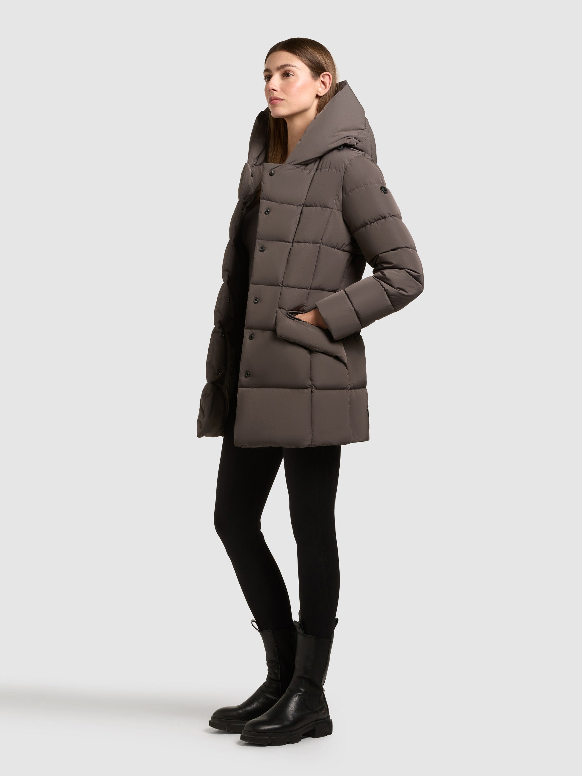 khujo-bric-graphite-grey-damen-steppjacke-mit-herausnehmbarem-einsatz image 6