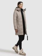 khujo-coat-fitt3-gray-beige-damen-steppmantel-regular-fit image 6
