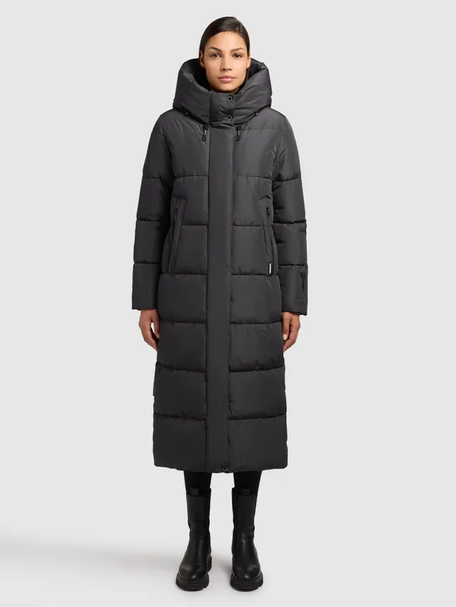 khujo-coat-soulani4-steel-gray-steppmantel-wadenlang-f-r-damen image 1