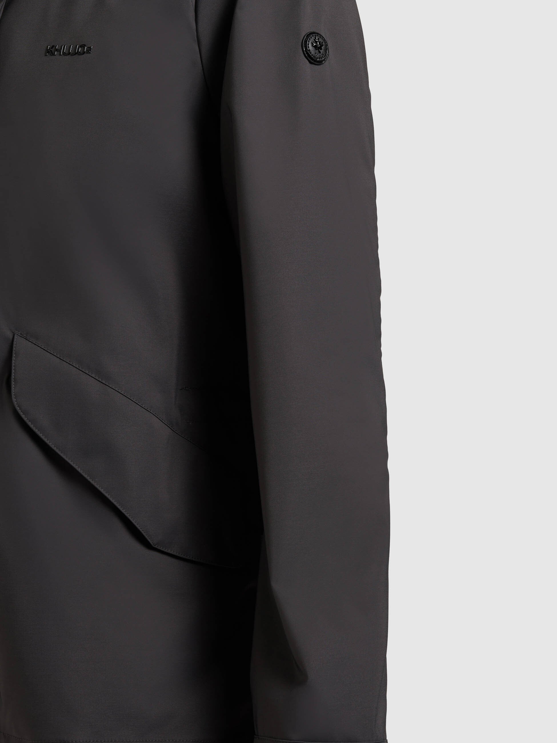 khujo-sang2-regenjacke-damen-slate-grey image 8