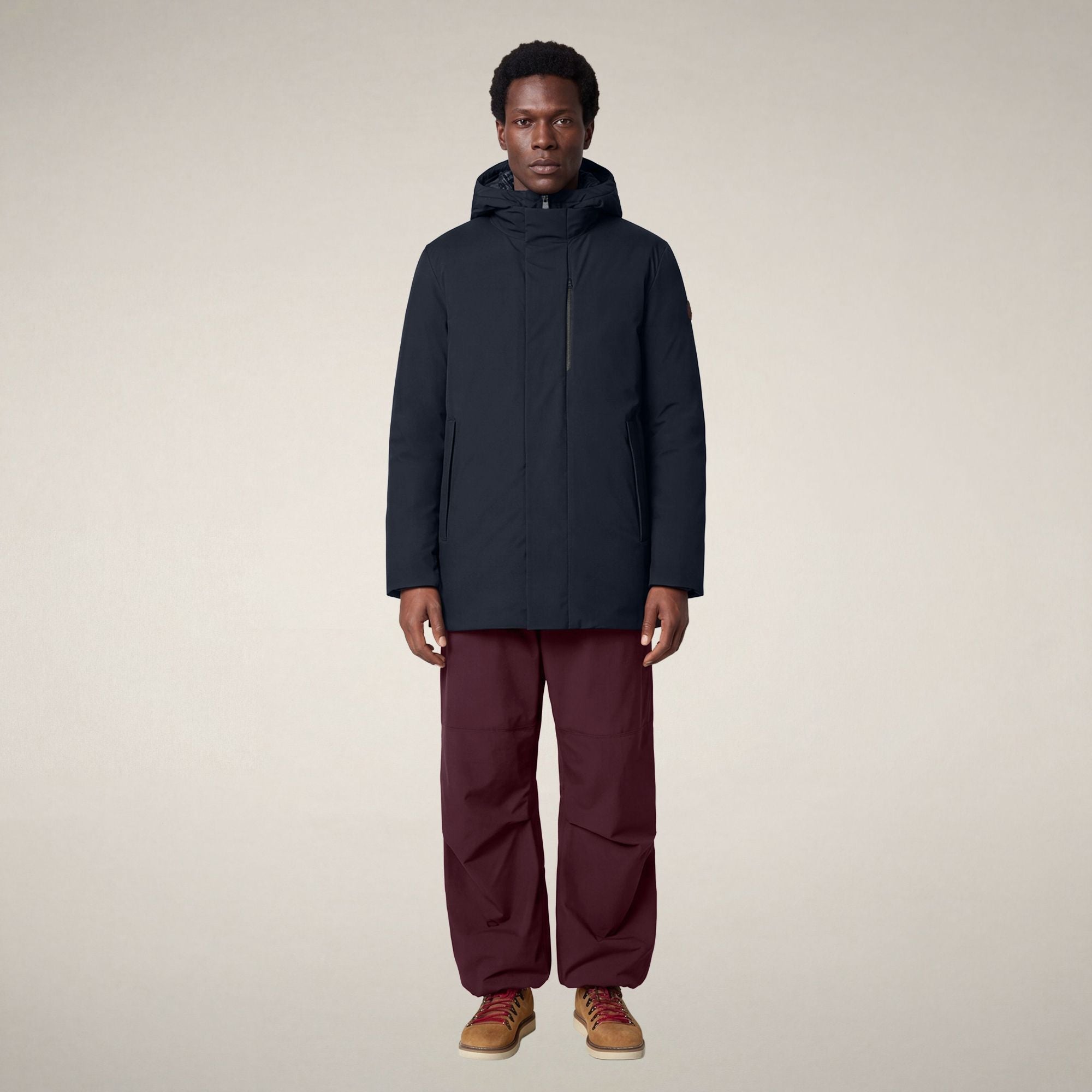save-the-duck-sesle-parka-herren-blau-schwarz image 1
