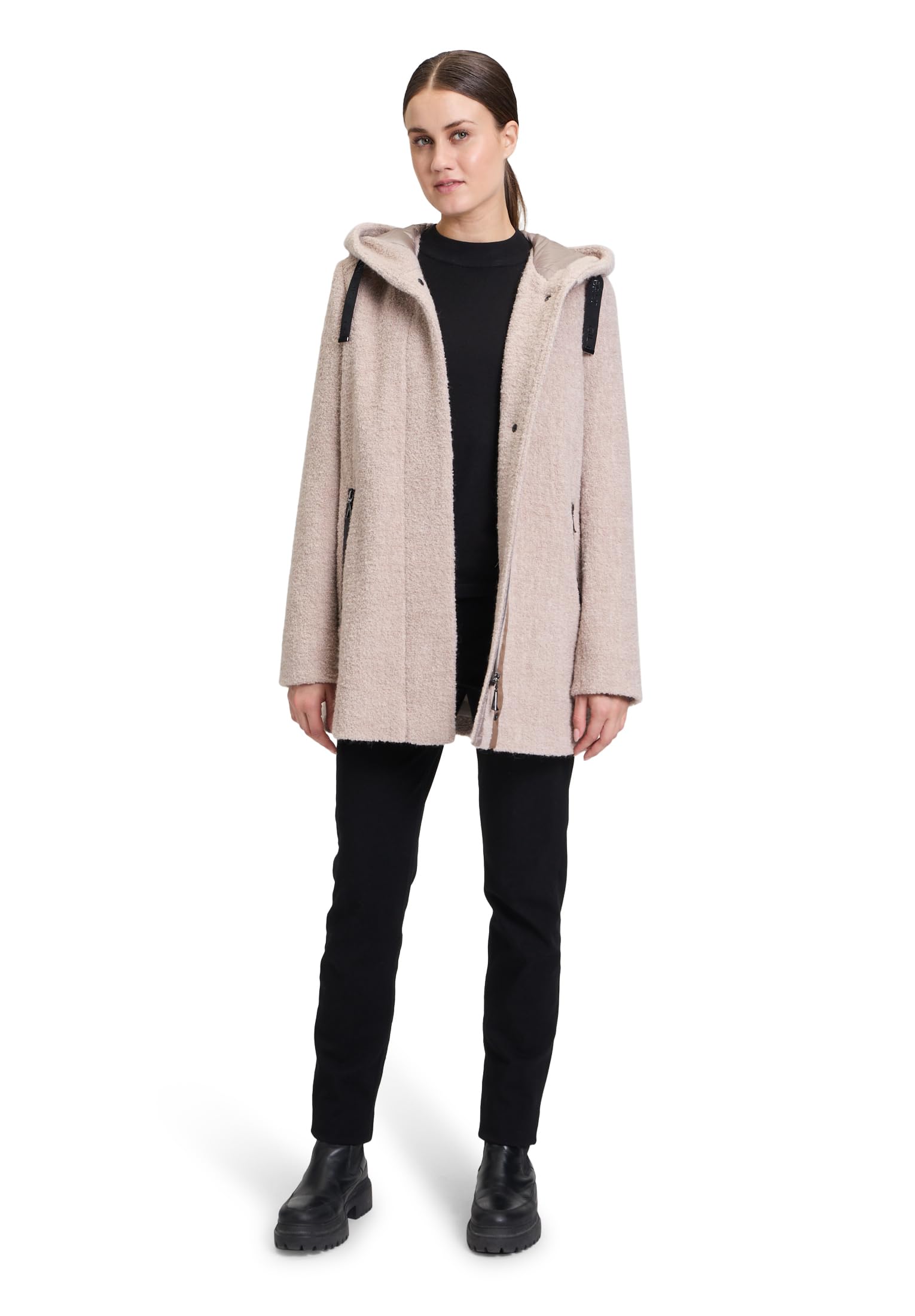 gil-bret-mirta-damen-wolljacke-aus-boucl-wollmischung-mit-steppfutter image 4