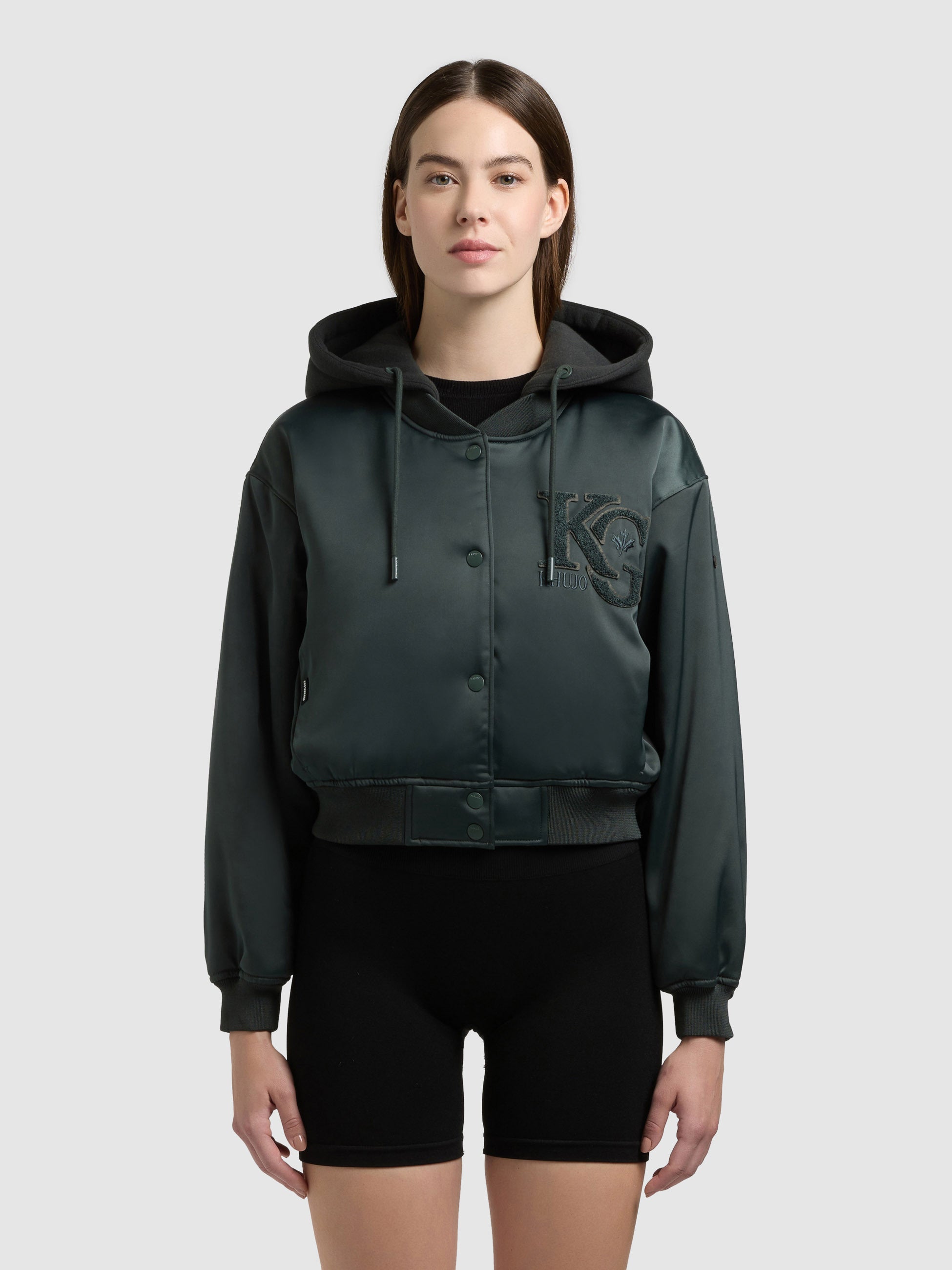 khujo-chani-bomberjacke-damen-treetop-green-mit-kapuze image 4
