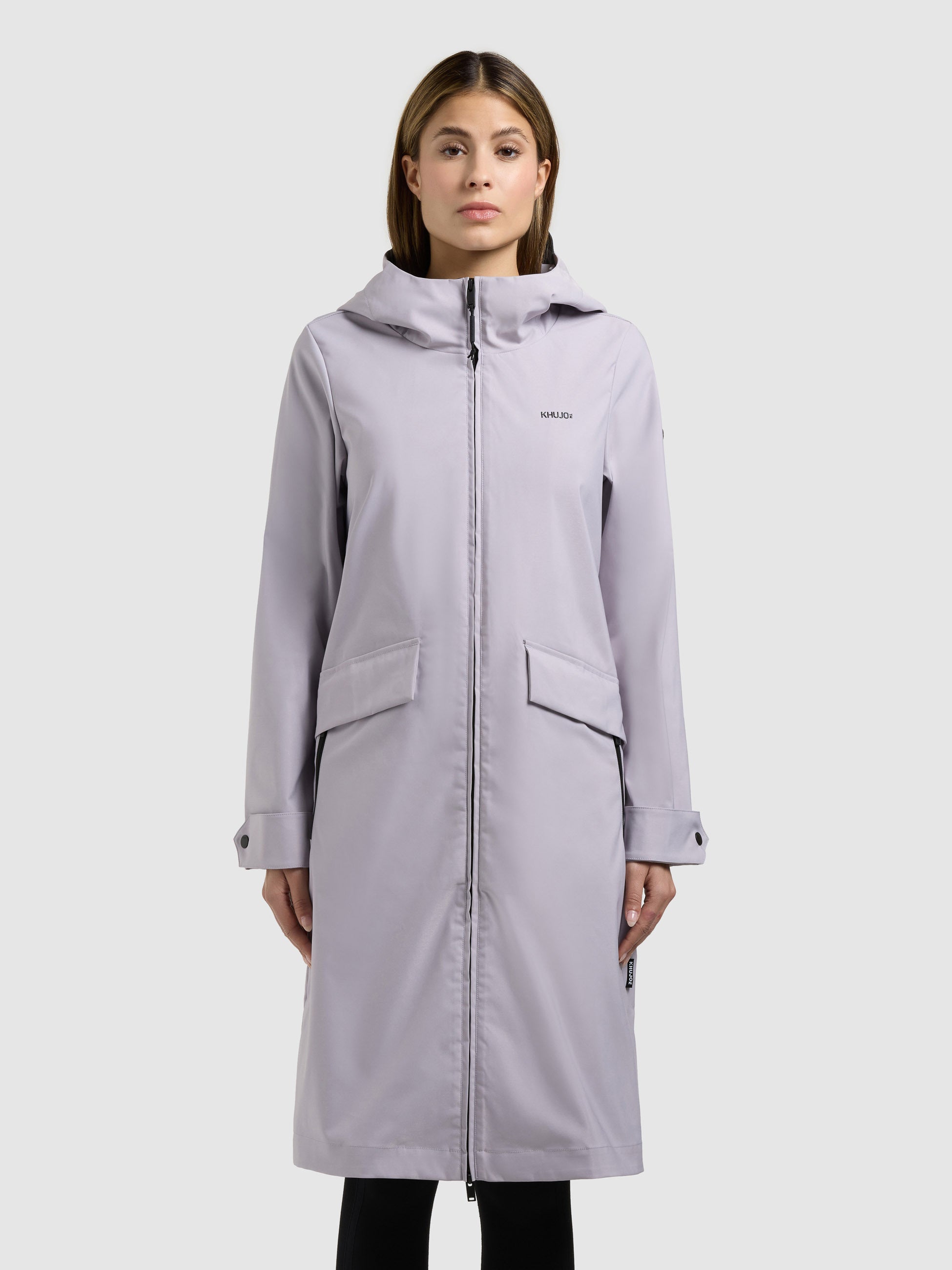 khujo-jacke-femke2-summer-lilac-damen-parka-slim-fit-regenfest image 4