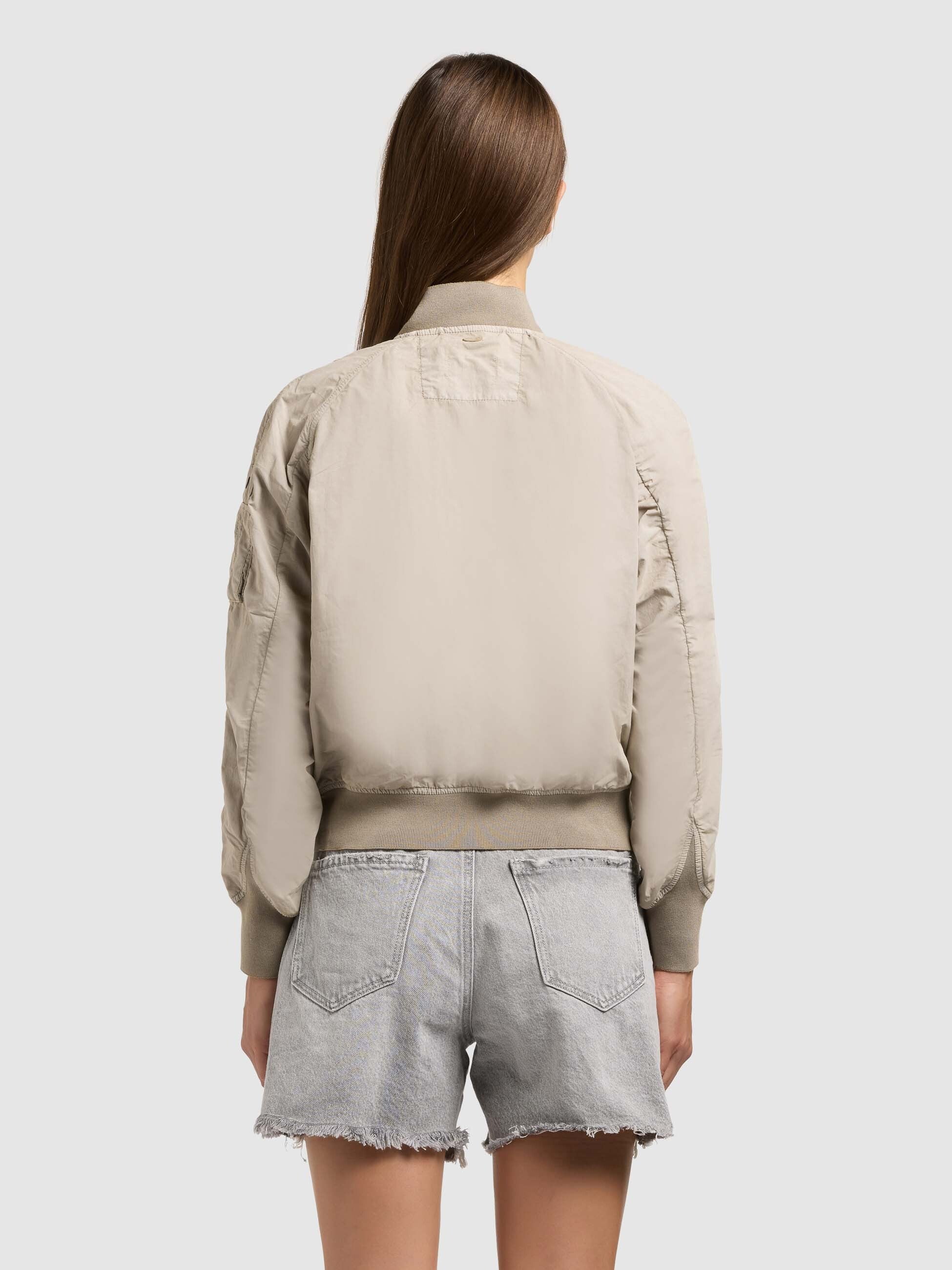 khujo-zaria-damen-bomberjacke-bone-beige-leicht-ungef-ttert-vintage image 3