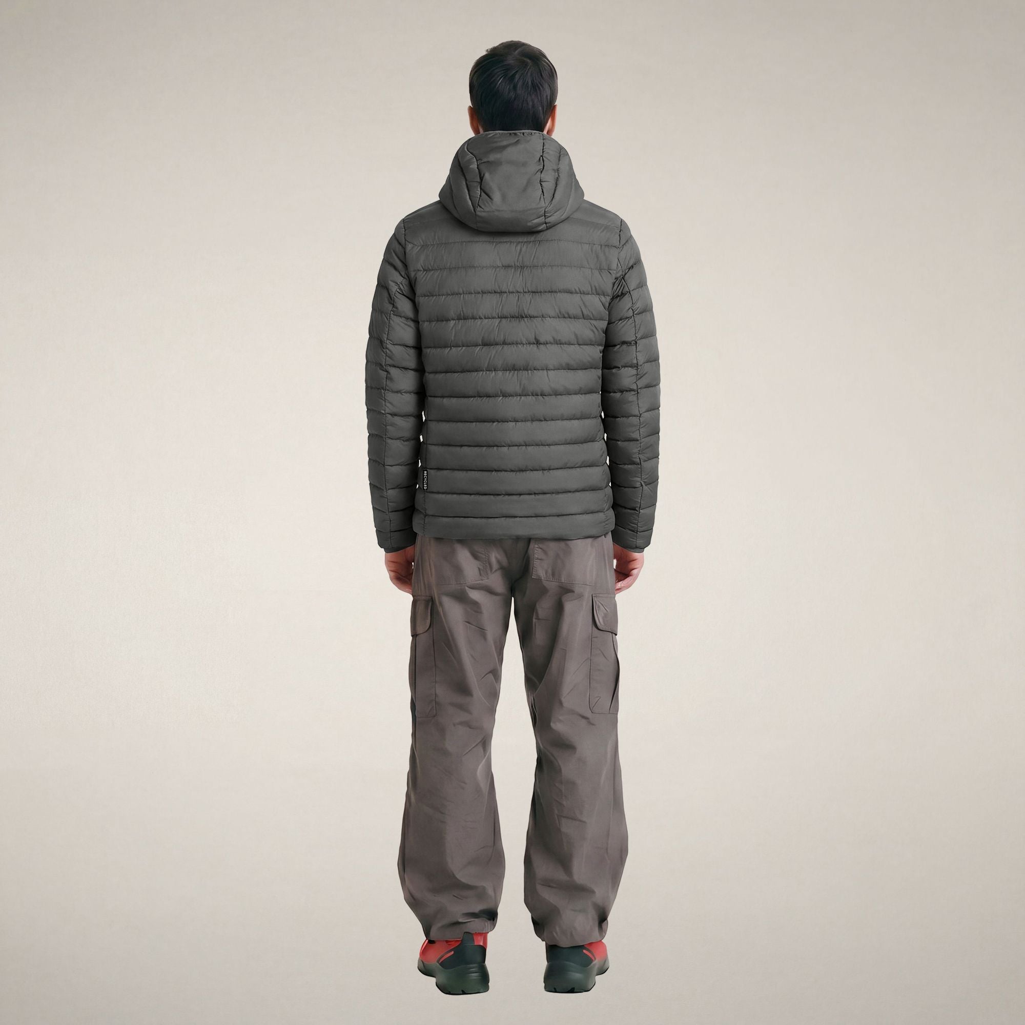 save-the-duck-juncus-herren-jacke-gunmetal-grau-mit-kapuze image 2