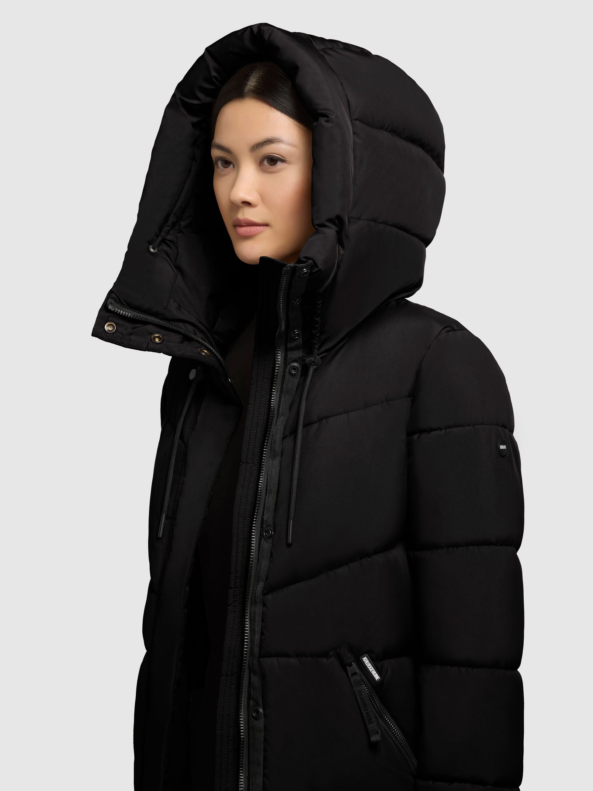 khujo-mantel-shimanta5-black-wadenlanger-damen-steppmantel-schwarz image 7