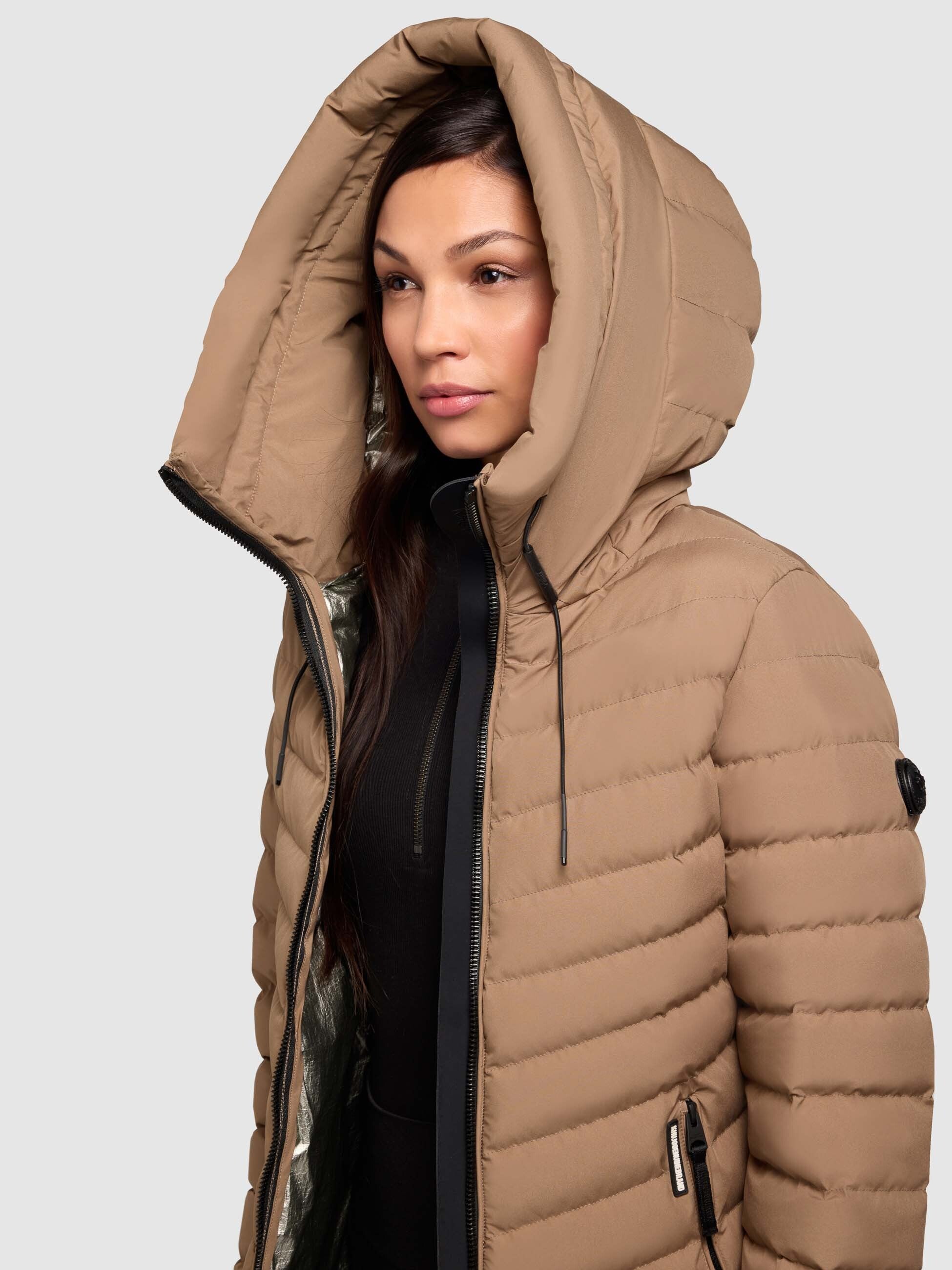 khujo-pace-rust-brown-steppjacke-damen-h-ftlang-mit-kapuze image 7