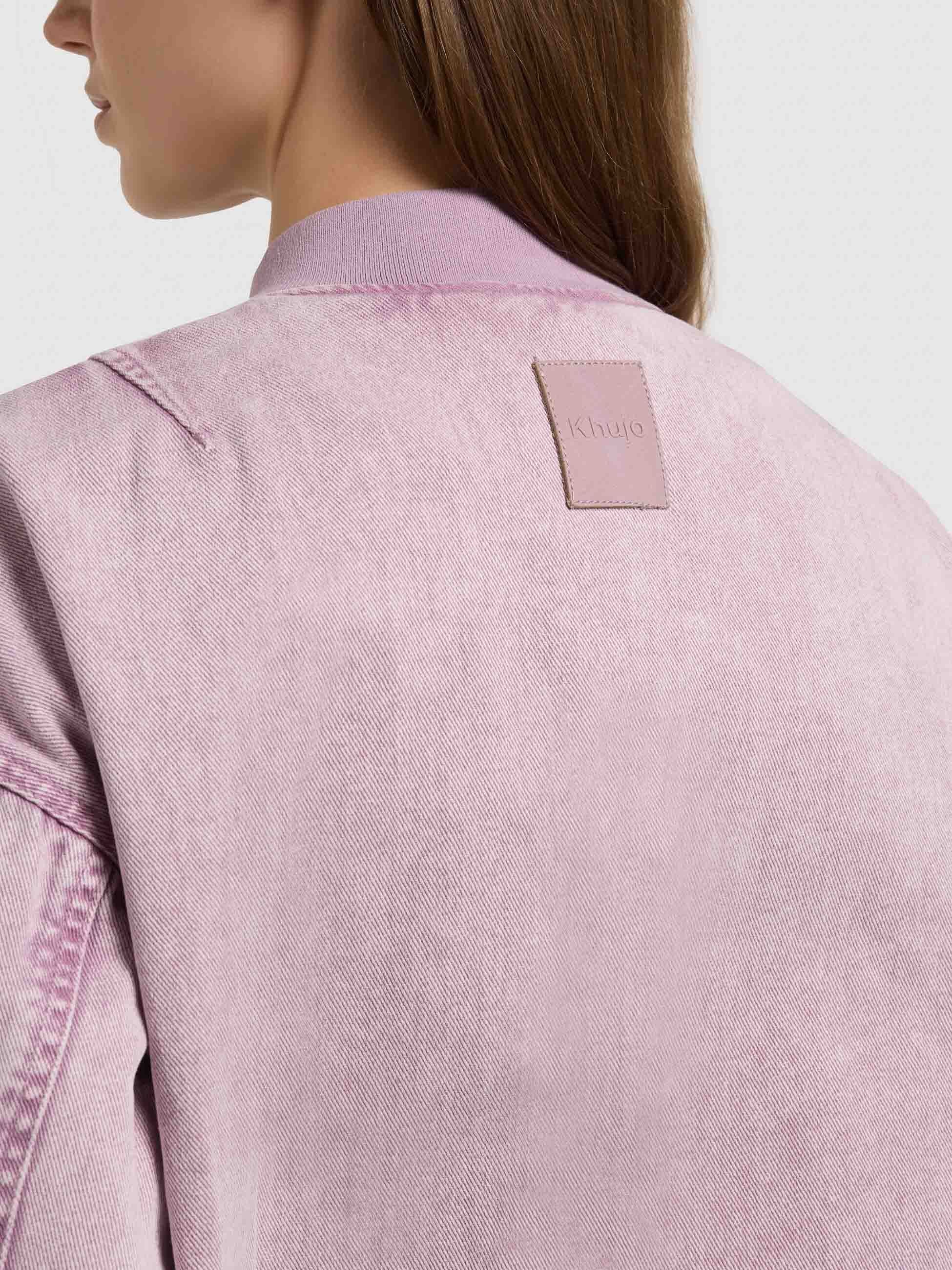 khujo-jacke-clara-violet-jeansjacke-blouson-damen image 8