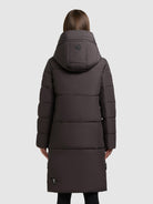 khujo-jasmine-damen-coat-moody-plum image 3