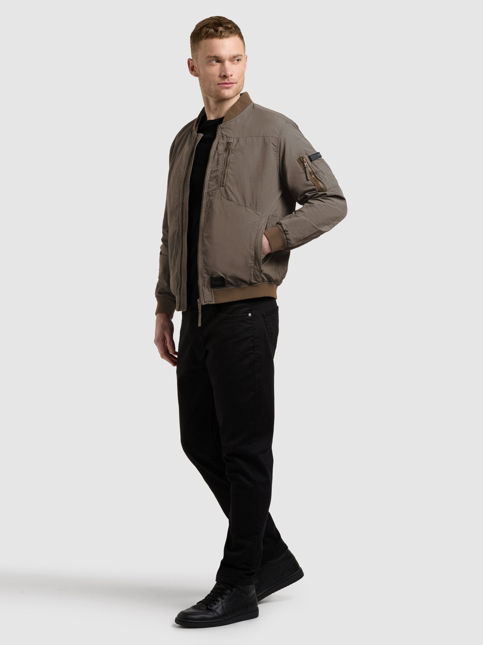 khujo-ibe-blousonjacke-latte-brown image 2