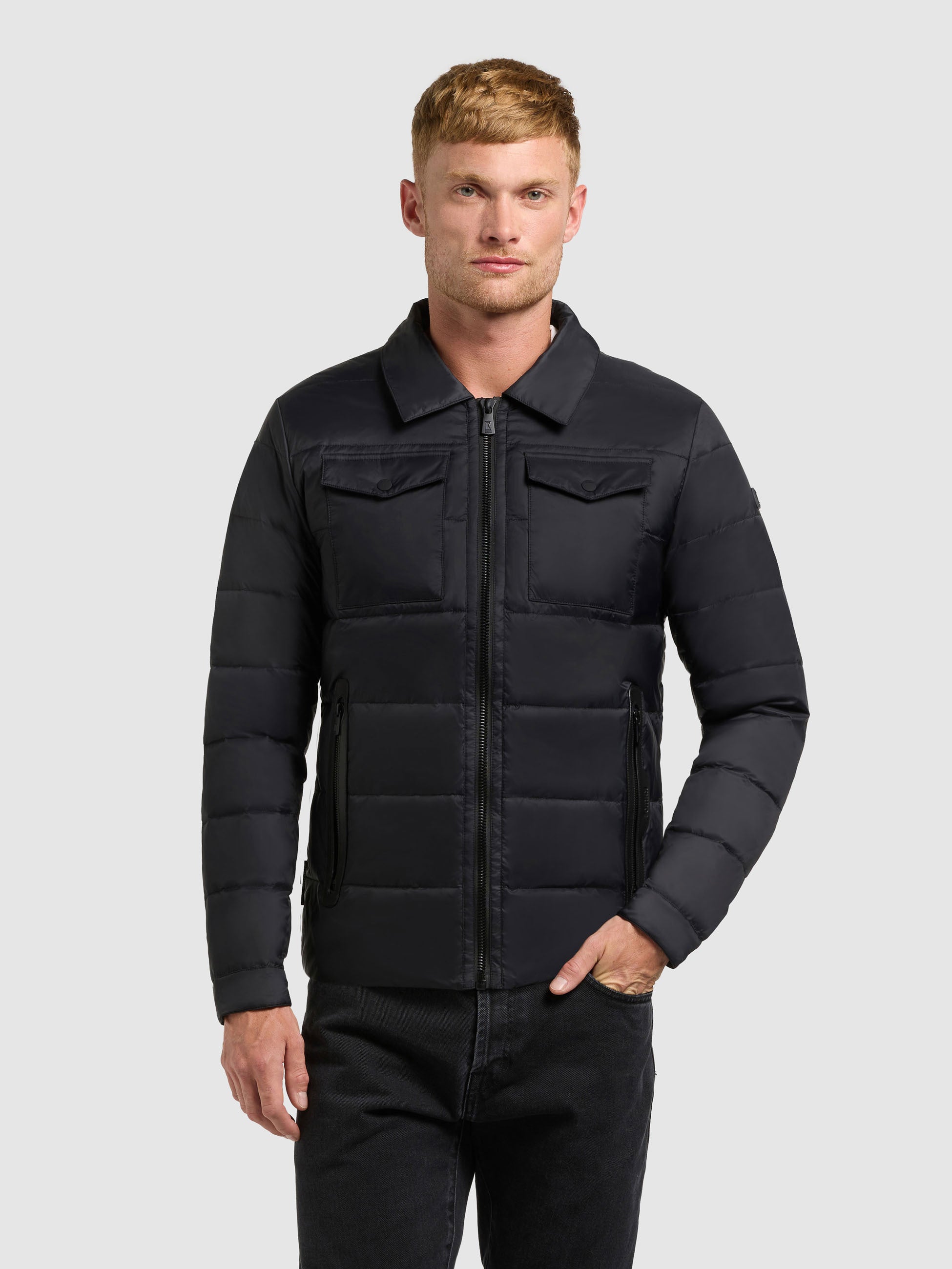 khujo-jacke-calzone-black-herren-steppjacke-leicht-wattiert image 4