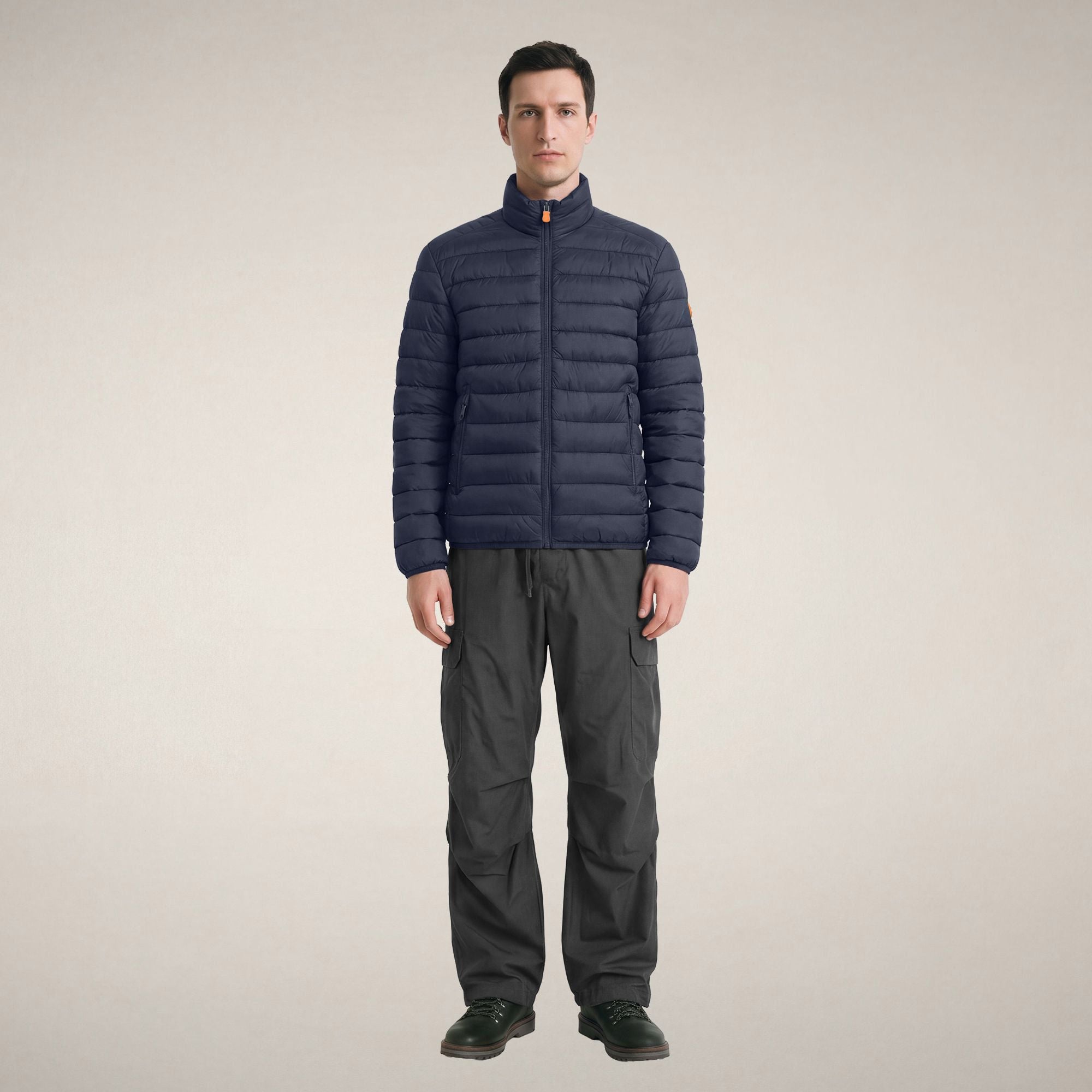 save-the-duck-laurent-herren-steppjacke-blau-schwarz image 1