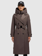 khujo-elena-city-damen-coat-taupe image 4