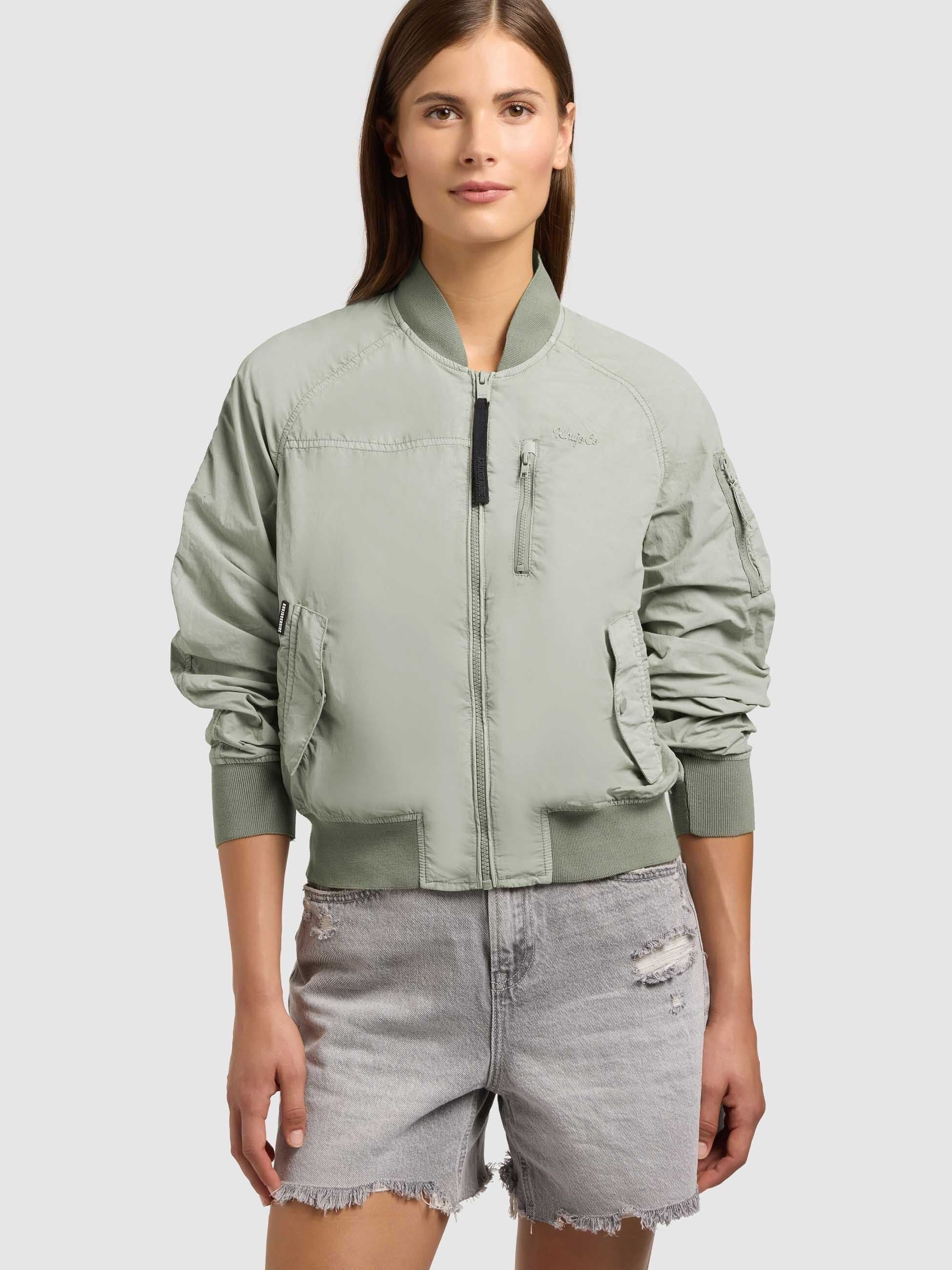 khujo-jacke-zaria-cloud-green-bomberjacke-blouson-ungef-ttert image 8