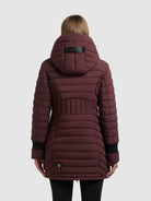 khujo-coat-nita4-moscato-red-gesteppter-damen-kurzmantel-mit-strickb-ndchen image 3