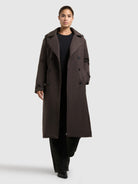 khujo-mantel-elena2-damen-wintermantel-moody-plum-knielang image 4