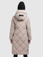 khujo-coat-salia-light-beige-wadenlanger-steppmantel-damen-wattiert image 3