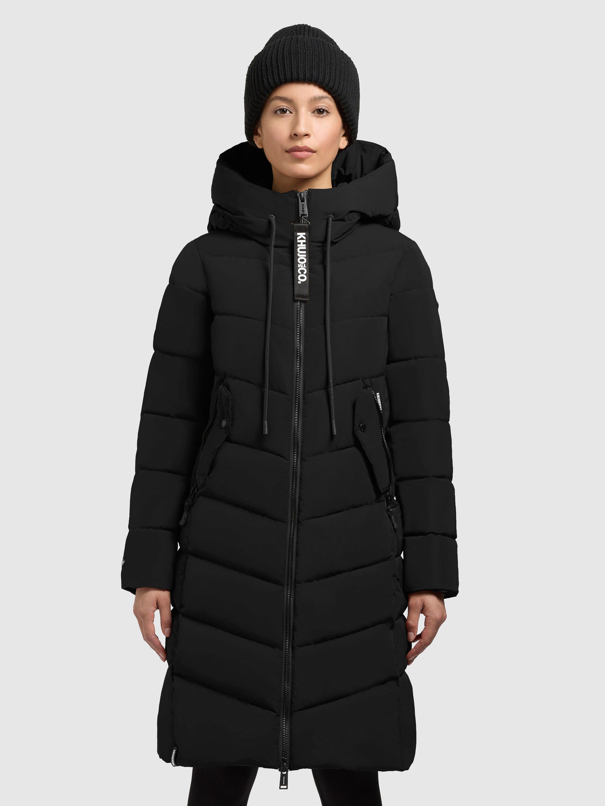 khujo-darka3-steppmantel-regular-fit-schwarz-f-r-damen image 4