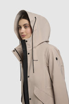khujo-jacke-sang-beige-leichte-regenjacke-regular-fit image 7