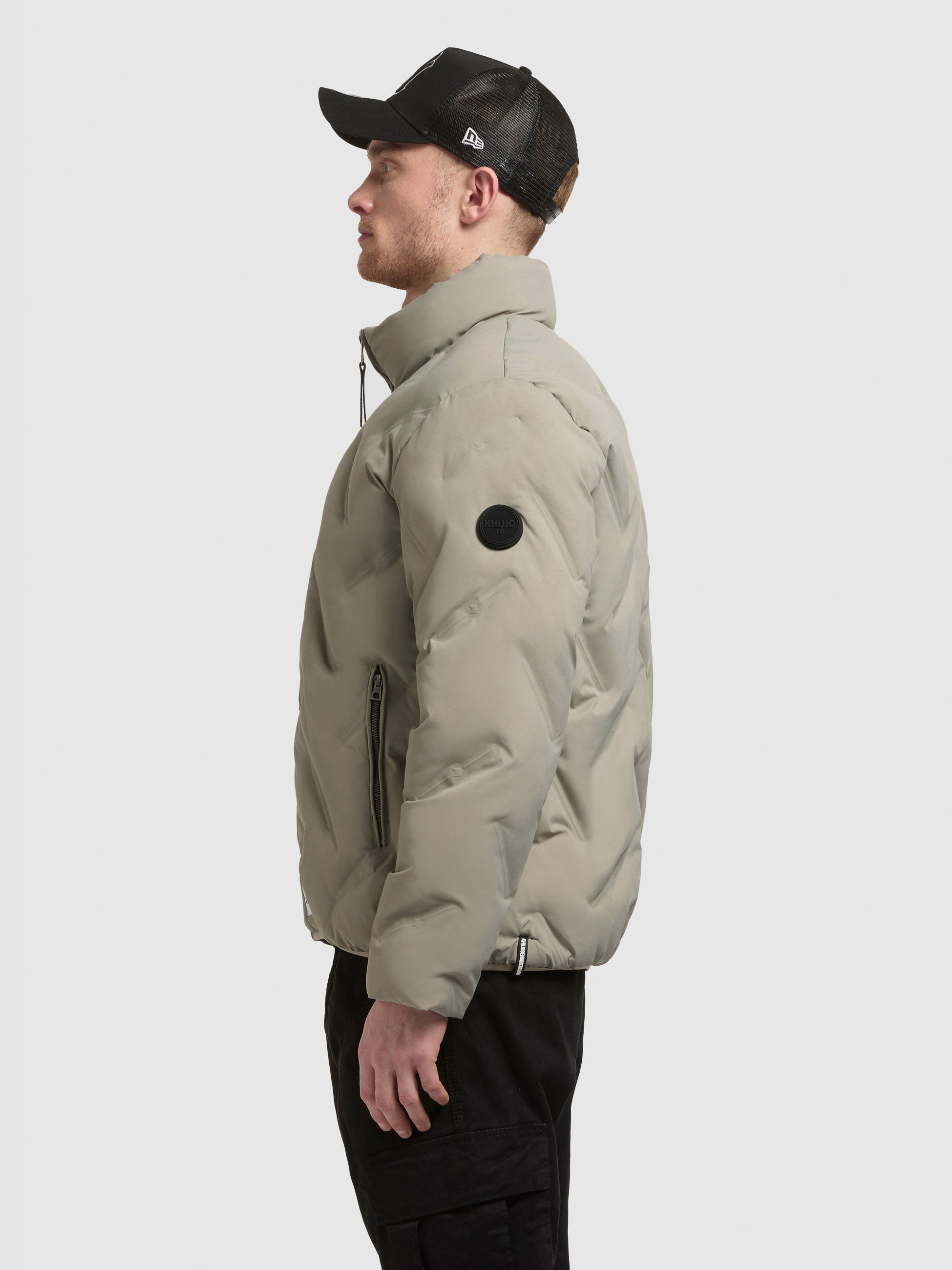 khujo-clover-damen-steppjacke-witcher-green image 5