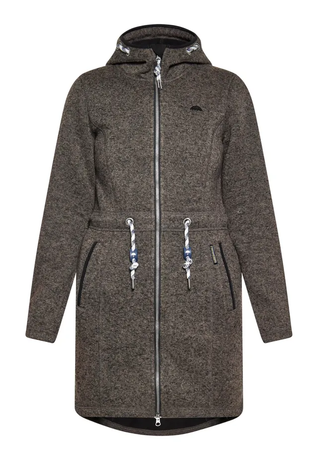 schmuddelwedda-damen-strickfleecemantel-strickfleece-mantel-f-r-damen image 1