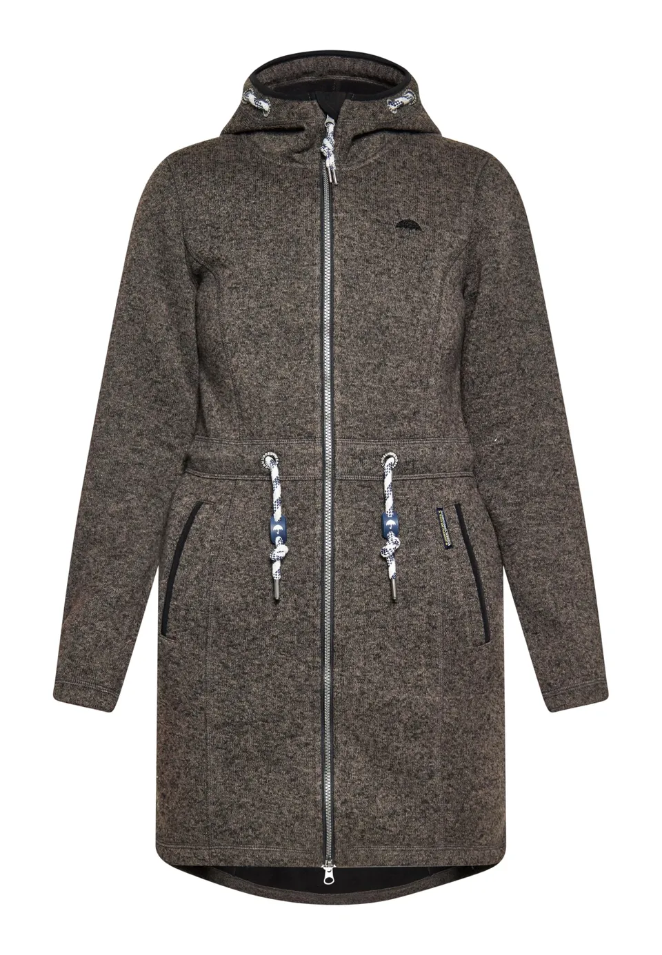 schmuddelwedda-damen-strickfleecemantel-strickfleece-mantel-f-r-damen image 1