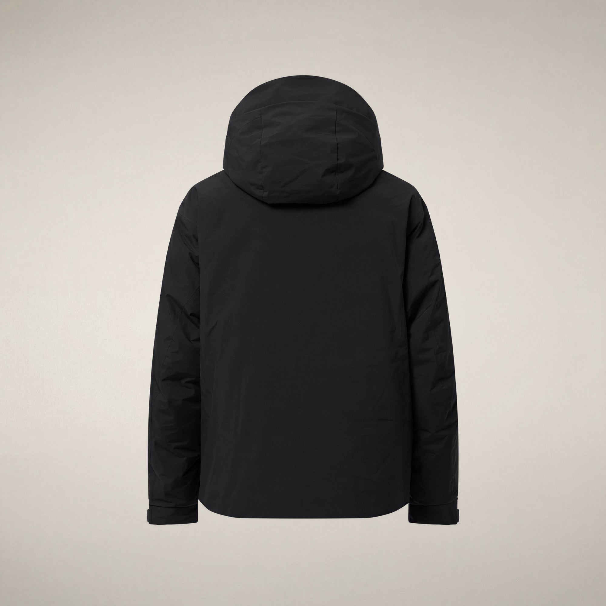 save-the-duck-xavier-herren-winterjacke-schwarz-mit-kapuze image 4