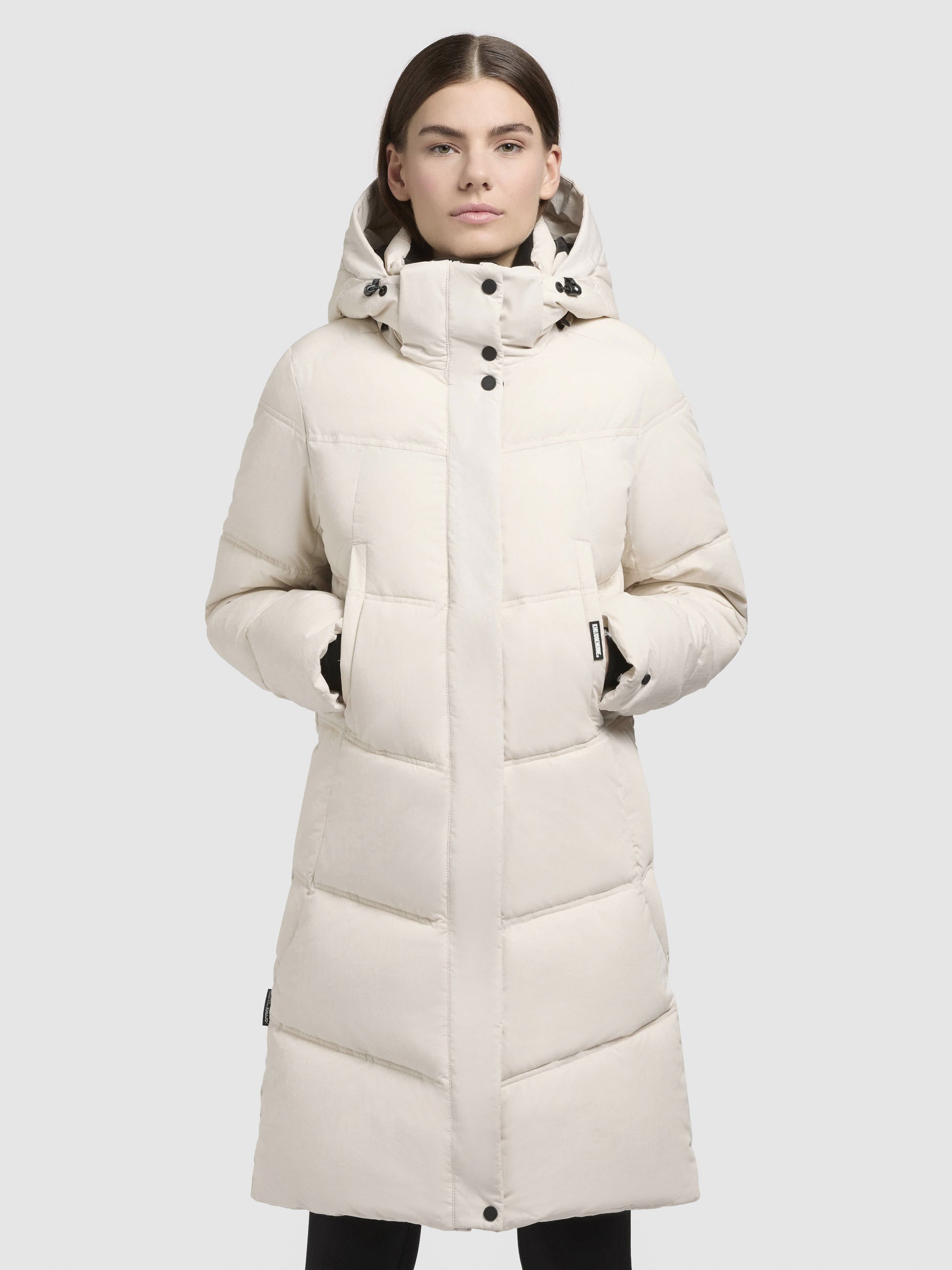 khujo-mantel-graya-cremewei-wattierter-stepp-kurzmantel-regular-fit image 4