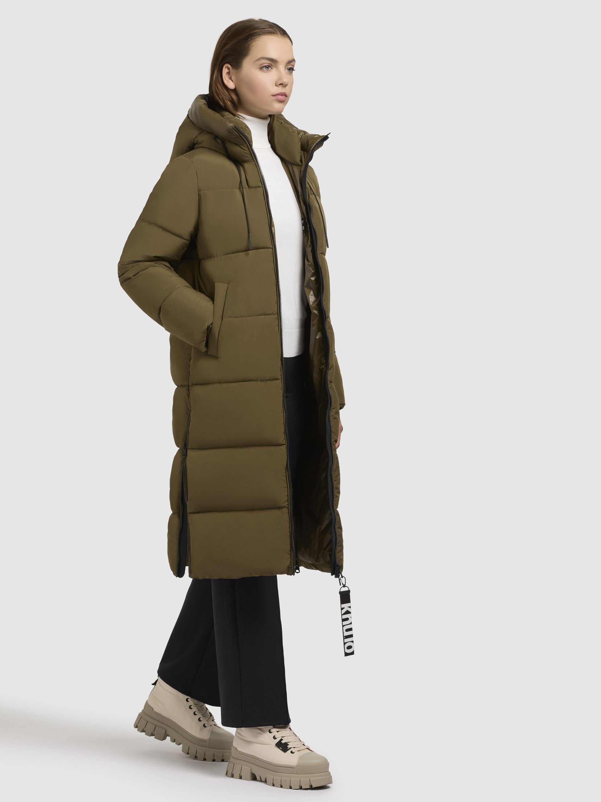 khujo-mantel-miri2-damen-winter-steppmantel-in-khaki image 6