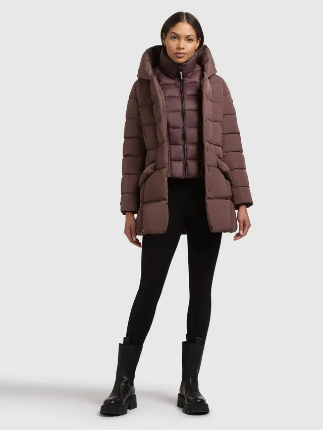 khujo-jacke-bric-orchid-lilac-damen-steppjacke image 1