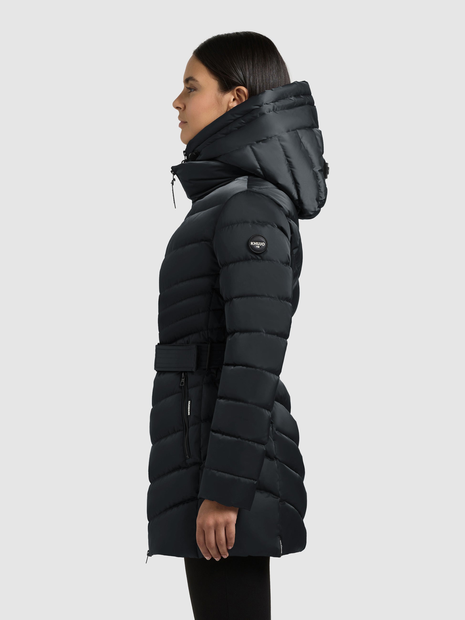 khujo-jacke-kina-obrage-grey-steppjacke-mit-einsatz-und-g-rtel-damen image 5