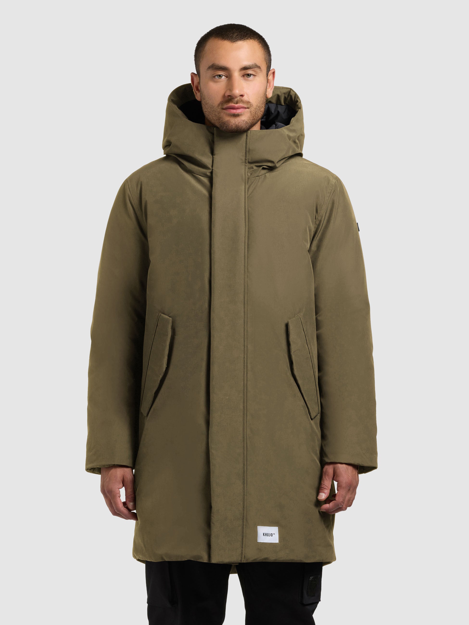 khujo-fogg-damen-parka-mantel-scrub-green-regular-fit image 4