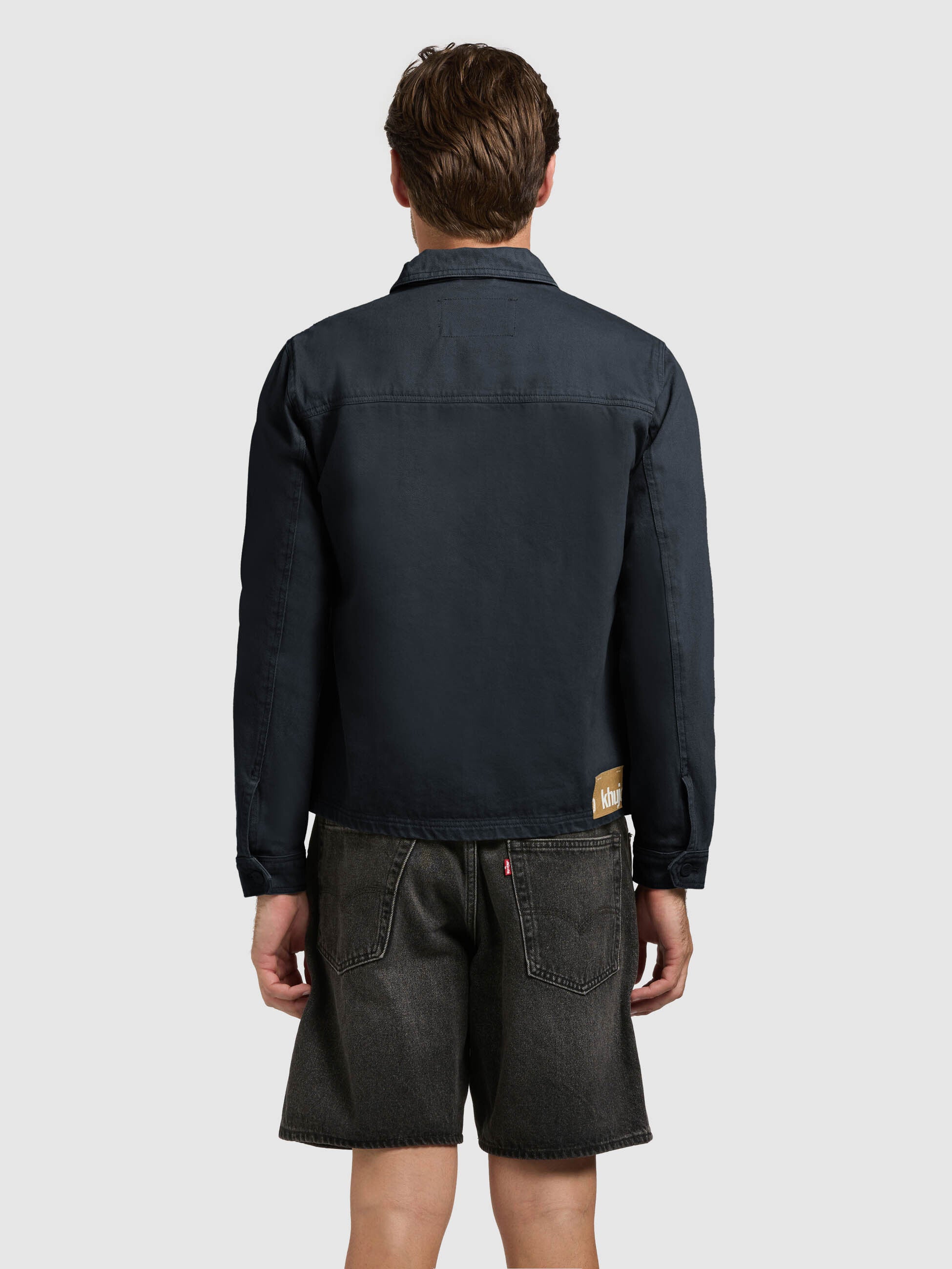 khujo-reilly-damen-jeansjacke-navy-denim-regular-fit image 3